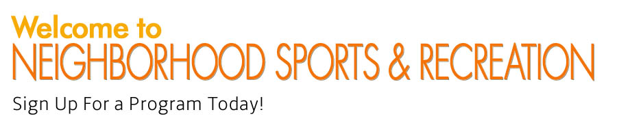 (c) 2015 Neighborhood Sports & Recreation (A PKL Ministries Affiliate Company) logo
